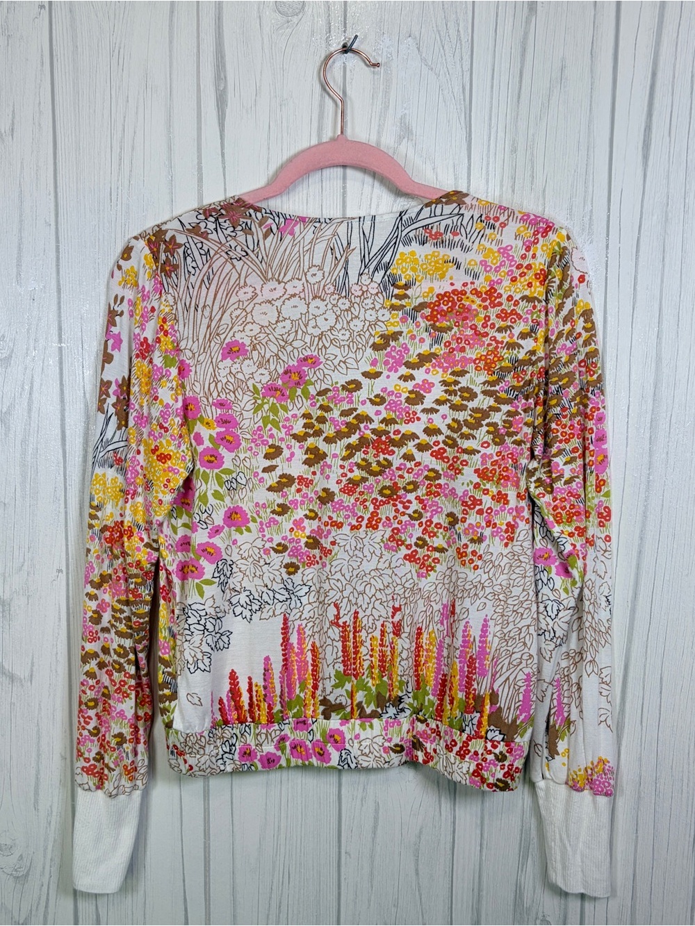 TINY | ANTHROPOLOGIE | Callie Floral Top, Small - Picture 7 of 12